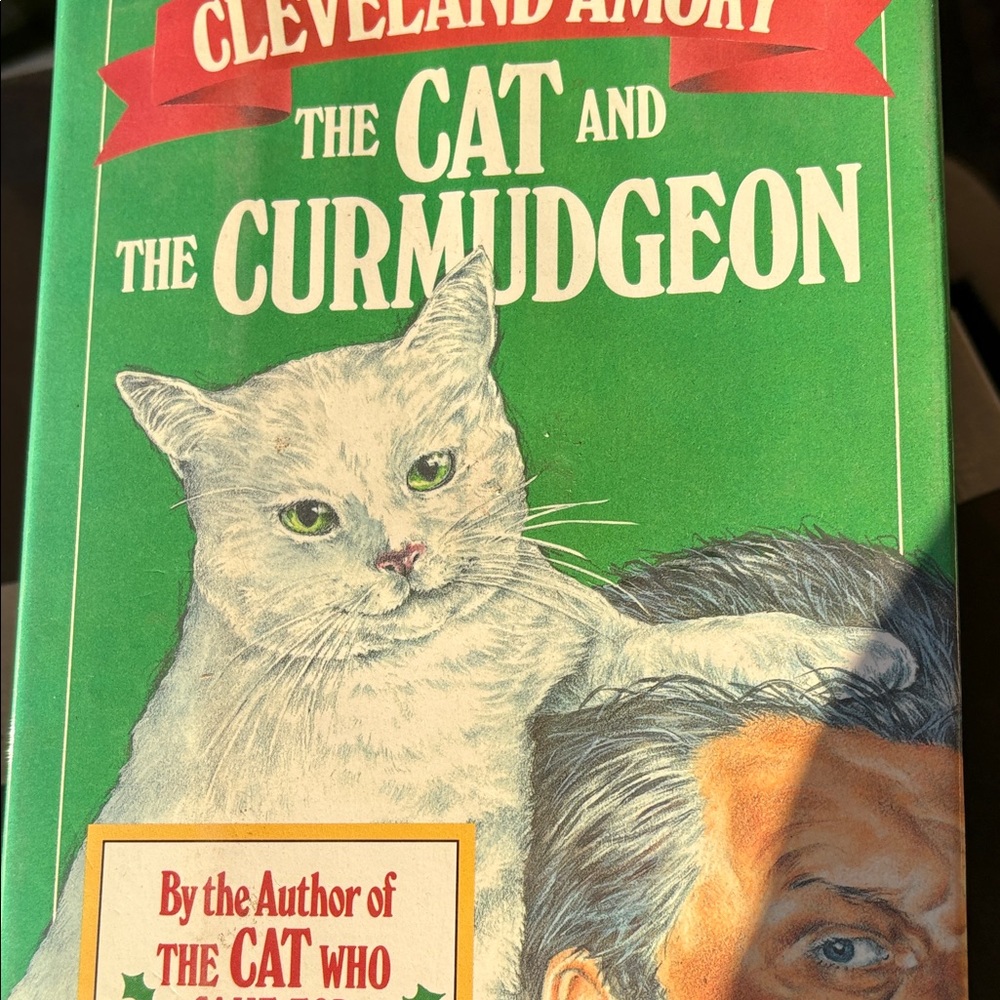 'The Cat and the Curmudgeon' Book - Green Cover